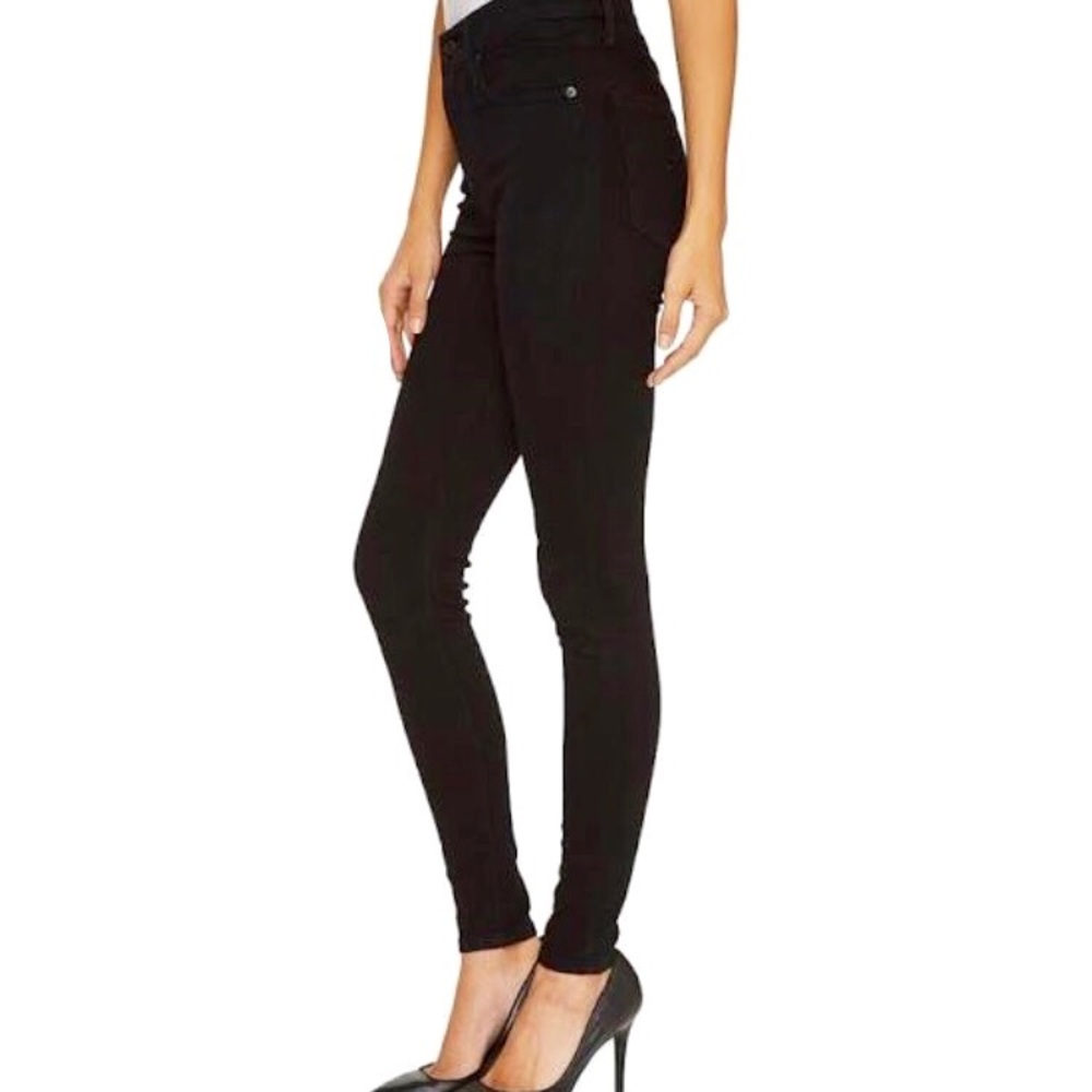 Levi Denim High Waisted Jeans - Washed Black - 27